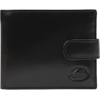 Peněženka Pánská kožená peněženka EL FORREST 817-67 černá