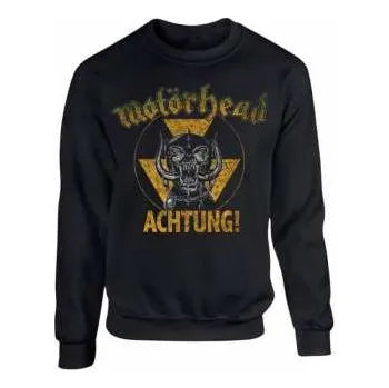 Pánská mikina Merch Motörhead: Mikina Achtung XL 2022