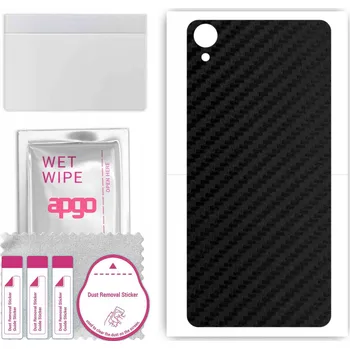 Pouzdro na mobilní telefon Fólie / Kryt na ZÁDA pro Sony Xperia XA Ultra - Carbon Vzhled