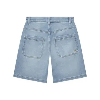 Dámské oblečení United Colors Of Benetton Džínové šortky 44LGC9048 Modrá Regular Fit 160