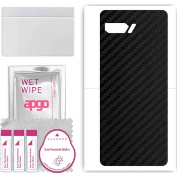 Pouzdro na mobilní telefon Fólie na zadní stranu pro Asus ROG Phone II ZS660KL - Carbonová barva