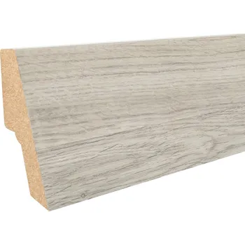 Podlahová lišta ACARA AP34 soklová lišta TYP 13, MDF, Moonlight, 40 mm, 18 mm, 2,7 m AAK M001/13