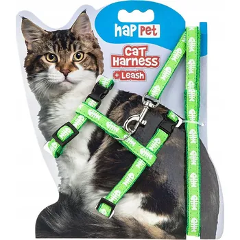 Postroj pro psa Postroj pro kočky - zelený