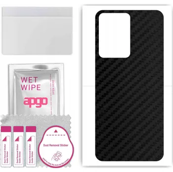 Pouzdro na mobilní telefon Fólie / Ochranná fólie na ZÁDA pro OnePlus Nord 2T - Karbonový Vzhled