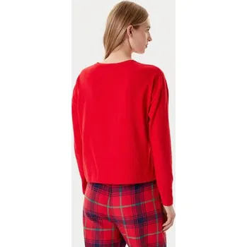 Dámské oblečení United Colors Of Benetton Pyžamový top 3DKE3M06L Červená Regular Fit S