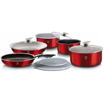 Sada nádobí Sada hrnců Berlinger Haus 02596 hliníková 9 ks