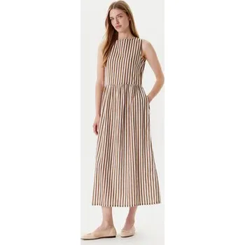 Dámské šaty United Colors Of Benetton Letní šaty 48I5DV0BK Béžová Regular Fit XS