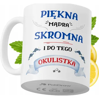 Hrnek Polidraw Hrnek Polidraw pro oční lékařku keramika 330 ml