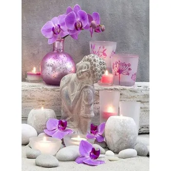 Diamantové malování HUACAN DIAMOND PAINTING - DIAMANTOVÁ MOZAIKA - ZEN 03