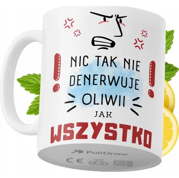 Hrnek Polidraw Hrnek Polidraw Pro Olivii keramika 330 ml