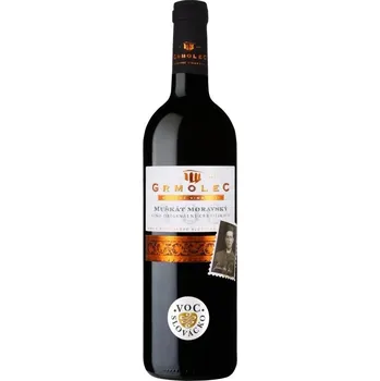 Víno Muškát moravský 0,75l VOC Grmolec