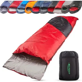 Spacák Lehký voděodolný spací pytel červený 1250 g