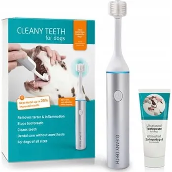 Péče o chrup Cleany Teeth - ultrazvukový zubní kartáček pro psy, startovací sada