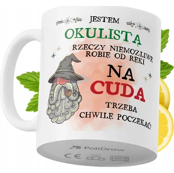 Hrnek Polidraw Hrnek Polidraw pro očního lékaře keramika 330 ml