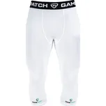 Kompresní unisex legíny GAMEPATCH COMPRESSION TIGHTS 3/4 L Bílá, Černá