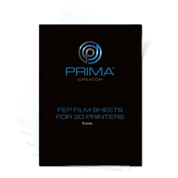 Příslušenství k 3D tiskárně PrimaCreator FEP Film Sheets for 3D Printers - 140 x 200 mm - 5-pack