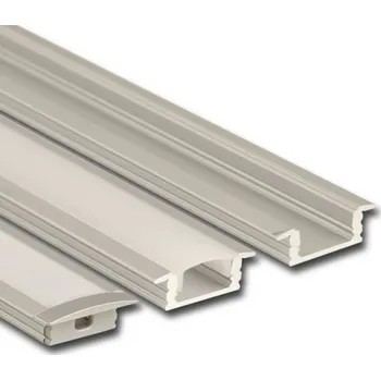 LED páska Vestavný hliníkový profil McLED VS 24x8mm s matným difuzorem 1m ML-761.028.02.1