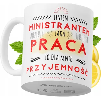 Hrnek Polidraw Hrnek Polidraw pro ministranta na dárek keramika 330 ml