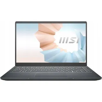 Notebook Notebook MSI Modern 14" Intel Core i3 8 GB / 512 GB černý