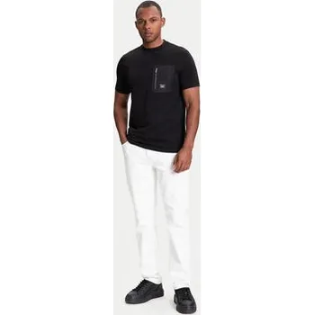 Pánské oblečení KARL LAGERFELD T-Shirt 755046 553235 Černá Regular Fit S