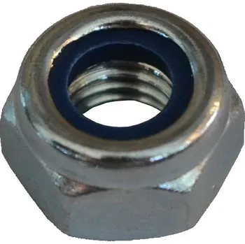 Matice Matice M8 zinek DIN985 samojistná (Matice M8 zinek DIN985 samojistná)