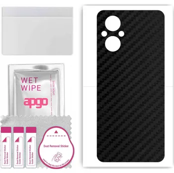 Pouzdro na mobilní telefon Fólie na zadní stranu pro OnePlus Nord N20 5G - Carbon Barva