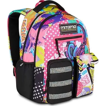 Školní batoh Školní batoh "New Plus", music sticker, MITAMA 64739