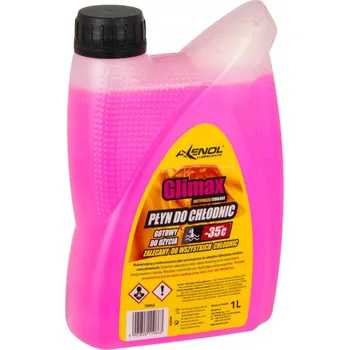 Nemrznoucí směs do chladiče Chladicí kapalina Glimax -35°C růžová 1l Axenol