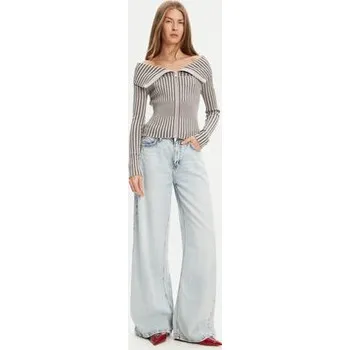 Dámský svetr Guess Svetr W5YR03 Z30I2 Šedá Slim Fit XL