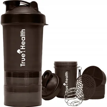 Shaker Šejkr True Health 400 ml černý