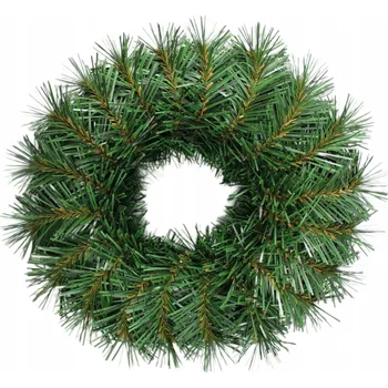 Věnec Vánoční Věnec PNEUMATIKA dekorativní věnec větvičky DEKORACE 30 cm vánoční