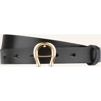 Opasek Aigner Dámský Kožený Opasek, černá, 100