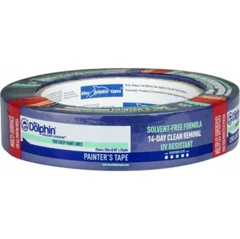 Maskovací páska modrá 25 mm x 50 m Blue dolphin