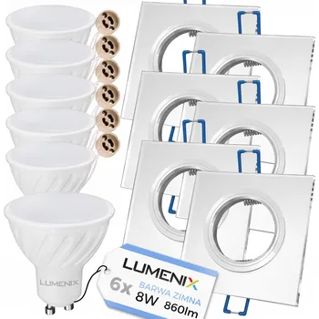 Žárovka Stropní zapuštěné svítidlo Lumenix 8 W GU10