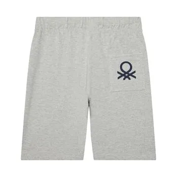 Pánské kraťasy United Colors Of Benetton Sportovní kraťasy 3BL0C903L Šedá Regular Fit 130