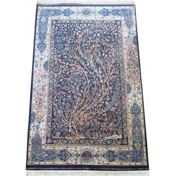 Koberec Kusový koberec QUM SILK 11 - modrý 200x300