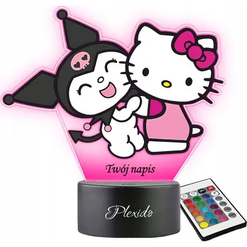 Lampička Plexido vícebarevná Noční lampa