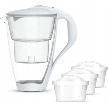 Filtrace vody Filtrační konvice konvice Dafi Crystal LED 2 l bílá