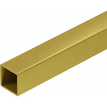 Zábradlí PROFIL 25x25 SLOUPEK TRALKA HARFA PRO ZÁBRADLÍ NA SCHODY ZLATÝ 148 cm