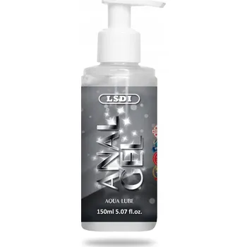 Lubrikační gel Intimní gel LSDI Anal Gel Aqua Lube 150 ml