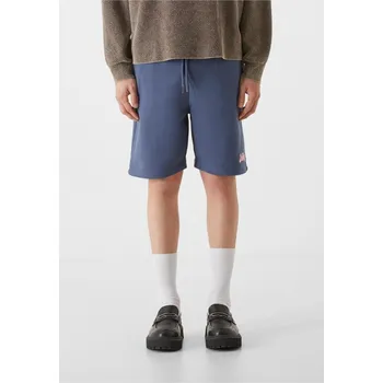 Pánské kalhoty Lost Youth Sweat Shorts - Core Comfort Pants - vintageblue XXL