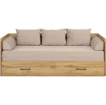 TETRIX postel LOZ/80/160, dub wotan/Modone 9702