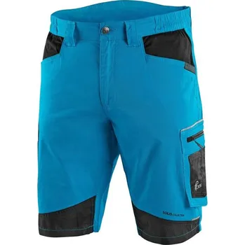 pracovní kraťasy CXS Kraťasy SOLIS FLEX, pánské, modro-černé, vel. 52