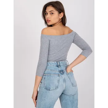 Dámská košile Halenka RV BZ 4692.84 šedá L