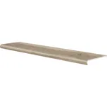 V-shape Acero sabbia mat - schodovka s nosem rektifikovaná 32x120,2 béžová 157335