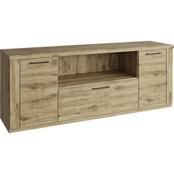 Televizní stolek Televizní stolek DORSI 2D1S/180, dub Navarra, hnědá