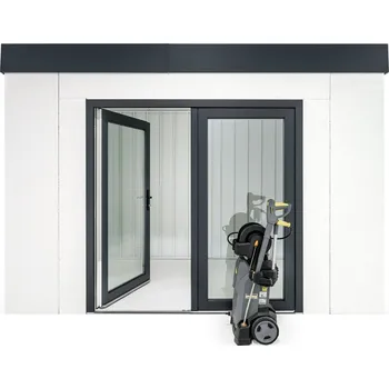 Zahradní domek GARDEON® Zahradní domek s dvojitými panoramatickými dveřmi 3,5 m x 2 m