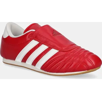 Dámské tenisky Kožené tenisky adidas Originals Adidas Taekwondo W, 36, červená, 33X