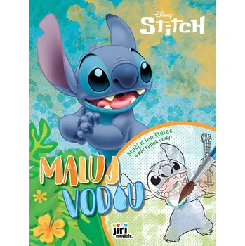 omalovánky JIRI MODELS Maluj vodou A4 Lilo & Stitch (2024)