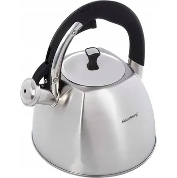 Varná konvice Ocelová konvice Kinghoff 3 l černá, šedá